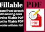 craft fillable PDF forms and jotform, formstack, type form, google form,kahoot